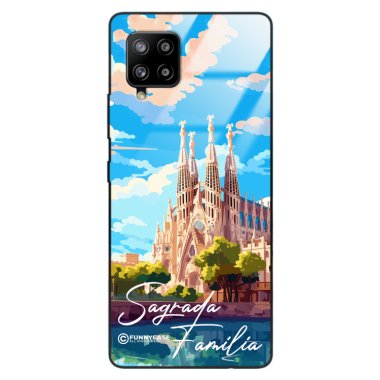 Etui Black Case Glass do SAMSUNG GALAXY A42 5G SUMMER PARADISE ST_PAR100