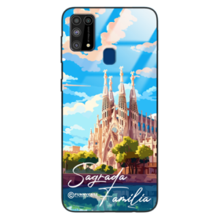 Etui Black Case Glass do SAMSUNG GALAXY M31 SUMMER PARADISE ST_PAR100