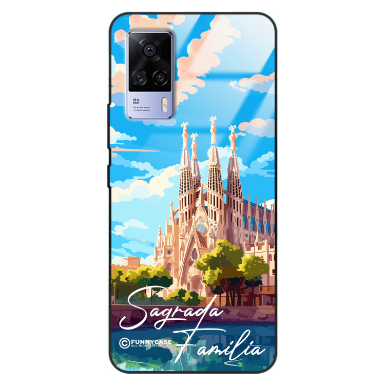 Etui Black Case Glass do VIVO S9E SUMMER PARADISE ST_PAR100