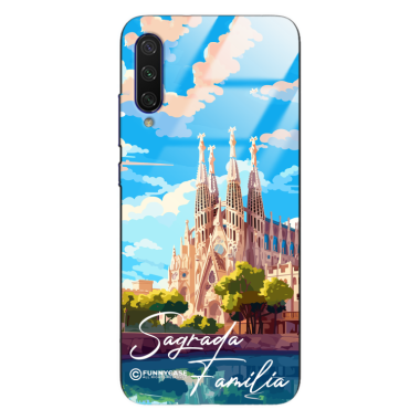 Etui Black Case Glass do XIAOMI CC9 MI A3 LITE SUMMER PARADISE ST_PAR100