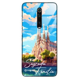 Etui Black Case Glass do XIAOMI MI 9T K20 SUMMER PARADISE ST_PAR100