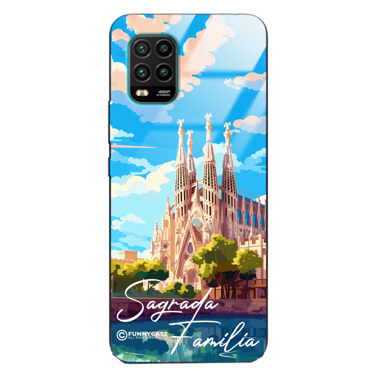 Etui Black Case Glass do XIAOMI MI 10 LITE SUMMER PARADISE ST_PAR100