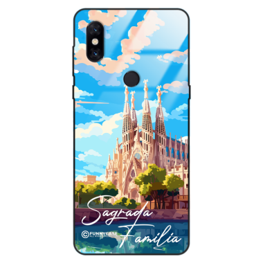 Etui Black Case Glass do XIAOMI MI MIX 3 SUMMER PARADISE ST_PAR100