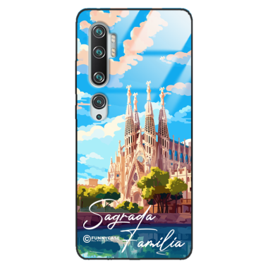 Etui Black Case Glass do XIAOMI MI NOTE 10 SUMMER PARADISE ST_PAR100