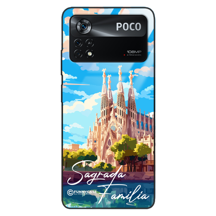 Etui Black Case Glass do XIAOMI POCO X4 PRO 5G SUMMER PARADISE ST_PAR100