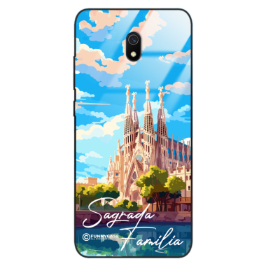 Etui Black Case Glass do XIAOMI REDMI 8A SUMMER PARADISE ST_PAR100