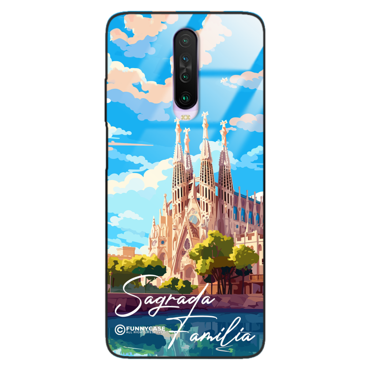 Etui Black Case Glass do XIAOMI REDMI K30 SUMMER PARADISE ST_PAR100