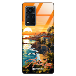 Etui Black Case Glass do HUAWEI HONOR VIEW 40 SUMMER PARADISE ST_PAR101