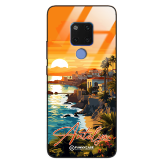 Etui Black Case Glass do HUAWEI MATE 20 SUMMER PARADISE ST_PAR101