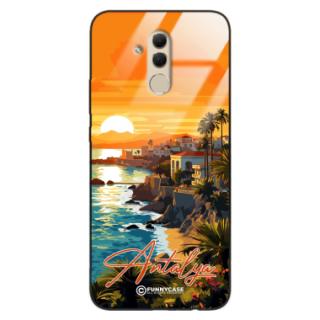 Etui Black Case Glass do HUAWEI MATE 20 LITE SUMMER PARADISE ST_PAR101