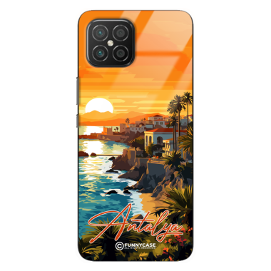 Etui Black Case Glass do HUAWEI NOVA 8 SE SUMMER PARADISE ST_PAR101