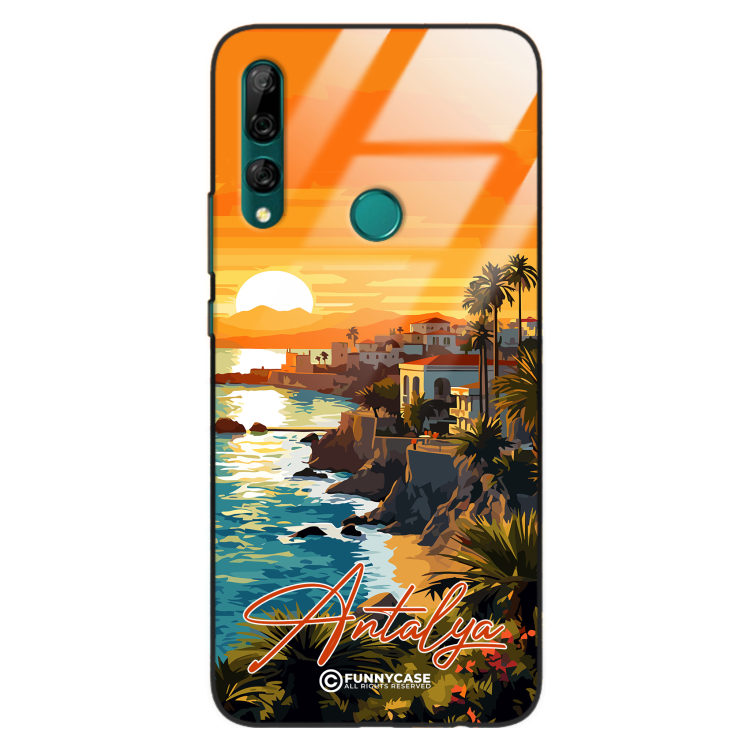 Etui Black Case Glass do HUAWEI Y9 PRIME 2019 SUMMER PARADISE ST_PAR101