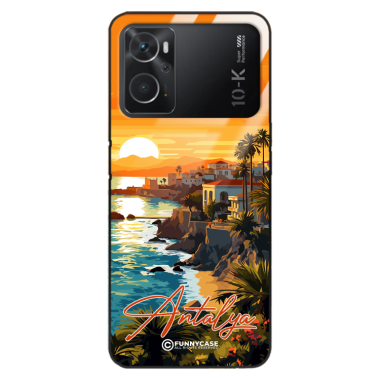 Etui Black Case Glass do OPPO K10 PRO 5G SUMMER PARADISE ST_PAR101