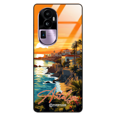 Etui Black Case Glass do OPPO RENO 10 PRO PLUS SUMMER PARADISE ST_PAR101