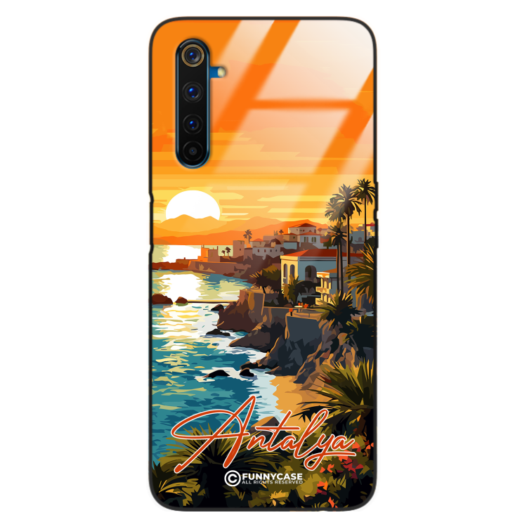 Etui Black Case Glass do REALME 6 PRO SUMMER PARADISE ST_PAR101