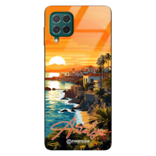 Etui Black Case Glass do SAMSUNG M62 SUMMER PARADISE ST_PAR101