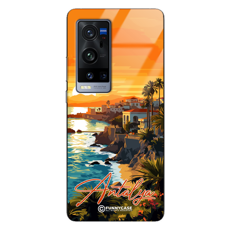 Etui Black Case Glass do VIVO X60 PRO PLUS SUMMER PARADISE ST_PAR101