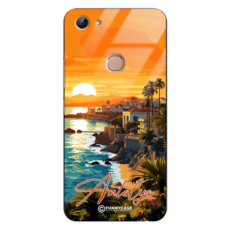 Etui Black Case Glass do VIVO Y83 SUMMER PARADISE ST_PAR101