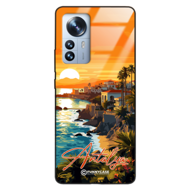 Etui Black Case Glass do XIAOMI 12 PRO 5G SUMMER PARADISE ST_PAR101