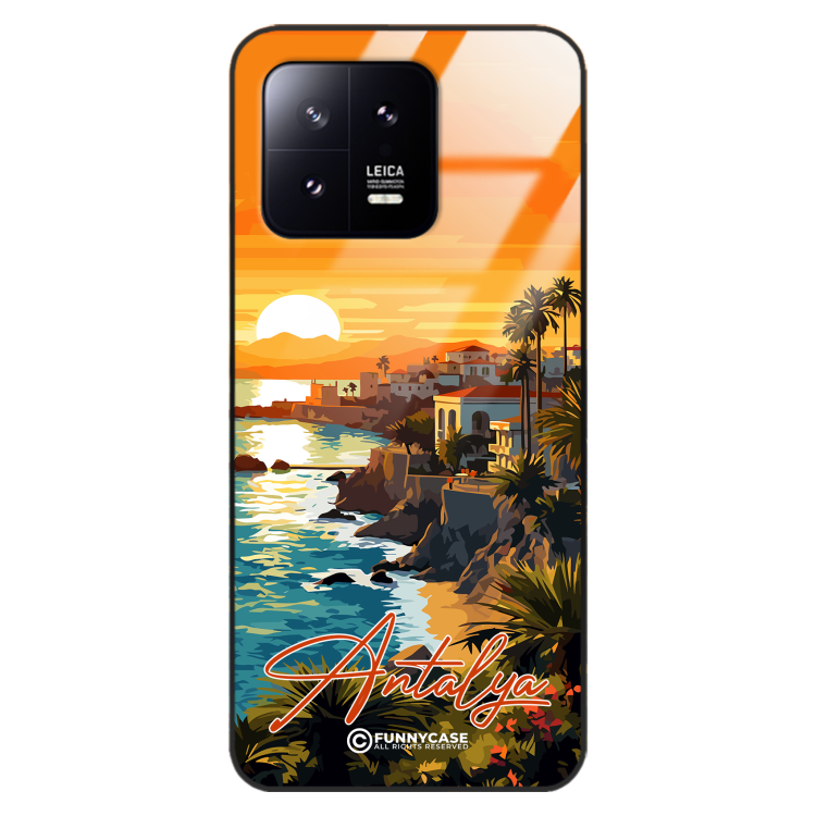 Etui Black Case Glass do XIAOMI 13 PRO SUMMER PARADISE ST_PAR101