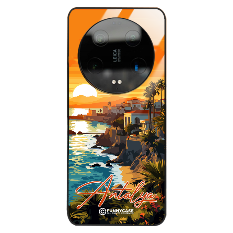 Etui Black Case Glass do XIAOMI 13 ULTRA SUMMER PARADISE ST_PAR101