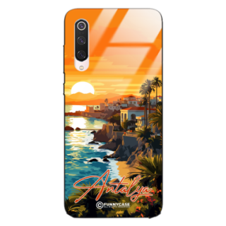 Etui Black Case Glass do XIAOMI MI 9 PRO SUMMER PARADISE ST_PAR101