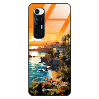 Etui Black Case Glass do XIAOMI MI 10S SUMMER PARADISE ST_PAR101