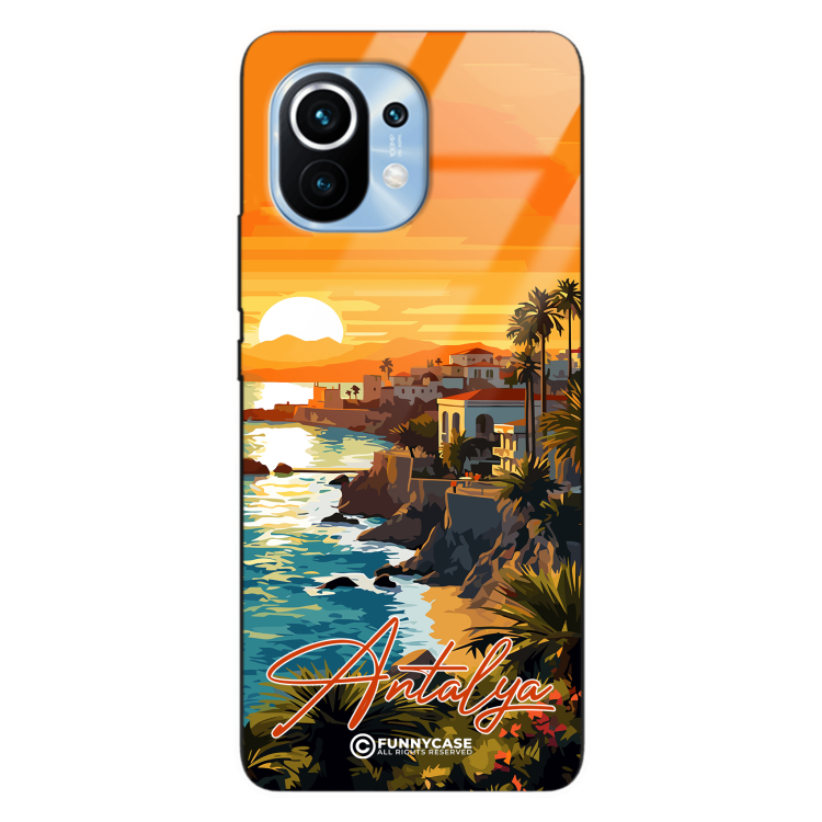 Etui Black Case Glass do XIAOMI MI 11 SUMMER PARADISE ST_PAR101