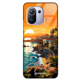 Etui Black Case Glass do XIAOMI MI 11 PRO SUMMER PARADISE ST_PAR101