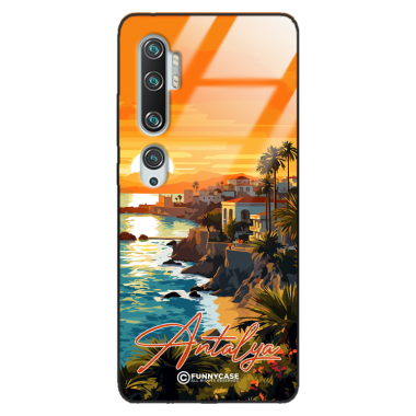 Etui Black Case Glass do XIAOMI MI NOTE 10 SUMMER PARADISE ST_PAR101