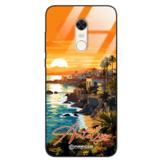 Etui Black Case Glass do XIAOMI REDMI 5 SUMMER PARADISE ST_PAR101