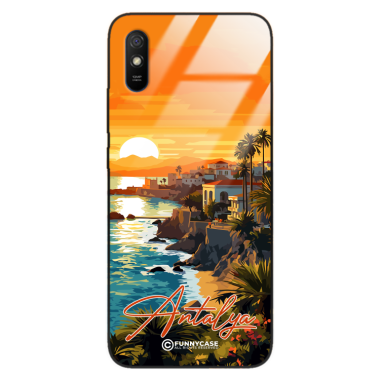 Etui Black Case Glass do XIAOMI REDMI 9A SUMMER PARADISE ST_PAR101