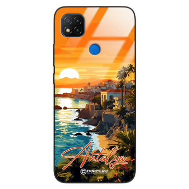 Etui Black Case Glass do XIAOMI REDMI 9C SUMMER PARADISE ST_PAR101