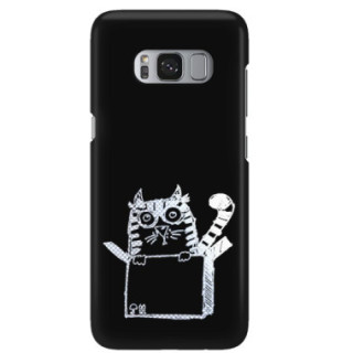 NEON SILVER ETUI NA TELEFON SAMSUNG GALAXY S8 G950 MIENIĄCE SIĘ ZLZ148