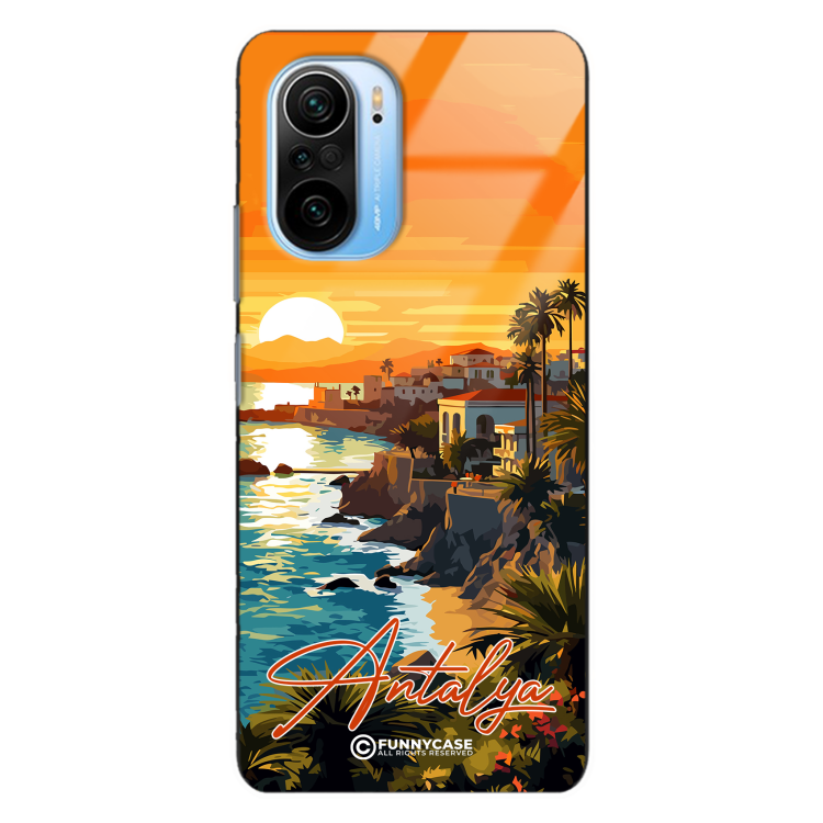 Etui Black Case Glass do XIAOMI REDMI K40 SUMMER PARADISE ST_PAR101