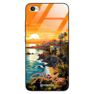 Etui Black Case Glass do XIAOMI REDMI NOTE 5A SUMMER PARADISE ST_PAR101