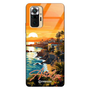 Etui Black Case Glass do XIAOMI REDMI NOTE 10 PRO SUMMER PARADISE ST_PAR101