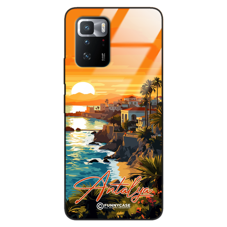 Etui Black Case Glass do XIAOMI REDMI NOTE 10 PRO 5G SUMMER PARADISE ST_PAR101