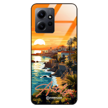 Etui Black Case Glass do XIAOMI REDMI NOTE 12 4G SUMMER PARADISE ST_PAR101