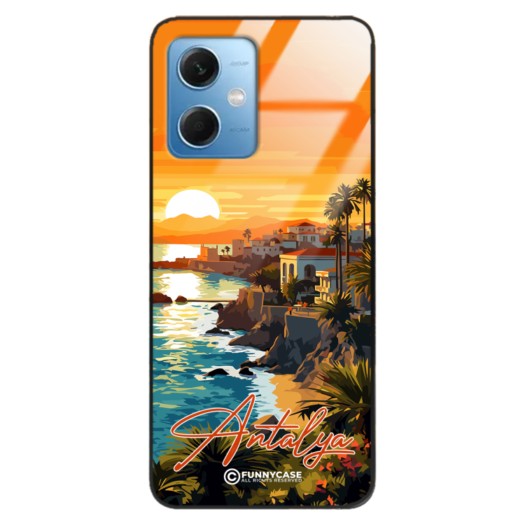 Etui Black Case Glass do XIAOMI REDMI NOTE 12 5G SUMMER PARADISE ST_PAR101