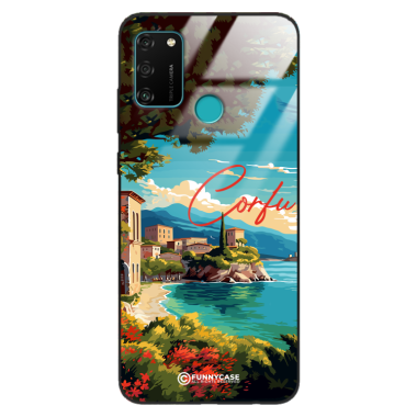 Etui Black Case Glass do HUAWEI HONOR 9A SUMMER PARADISE ST_PAR102