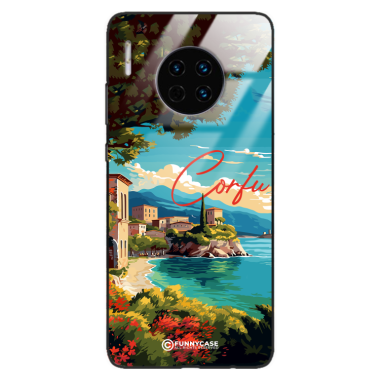 Etui Black Case Glass do HUAWEI MATE 30 SUMMER PARADISE ST_PAR102