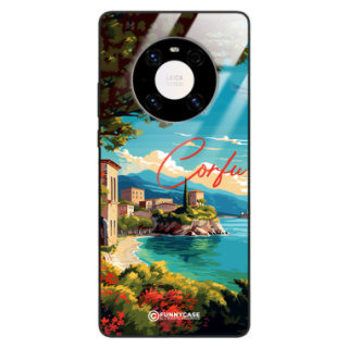 Etui Black Case Glass do HUAWEI MATE 40  SUMMER PARADISE ST_PAR102