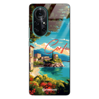 Etui Black Case Glass do HUAWEI NOVA 8 SUMMER PARADISE ST_PAR102