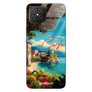 Etui Black Case Glass do HUAWEI NOVA 8 SE SUMMER PARADISE ST_PAR102