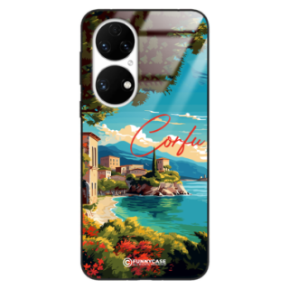 Etui Black Case Glass do HUAWEI P50 SUMMER PARADISE ST_PAR102