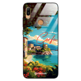 Etui Black Case Glass do HUAWEI Y6 PRIME 2019 SUMMER PARADISE ST_PAR102