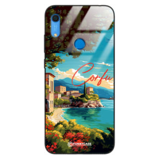 Etui Black Case Glass do HUAWEI Y6S SUMMER PARADISE...