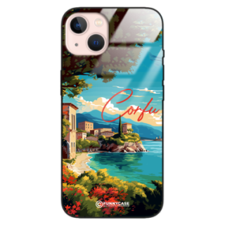 Etui Black Case Glass do IPHONE 13 SUMMER PARADISE ST_PAR102