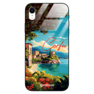 Etui Black Case Glass do IPHONE XR SUMMER PARADISE ST_PAR102